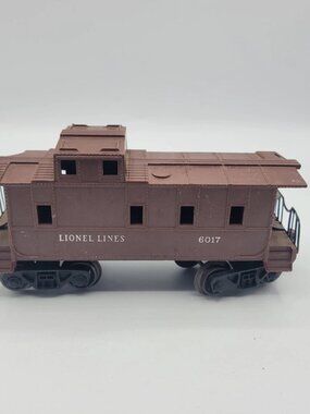 Postwar Lionel O Gage Lionel Lines 6017 Caboose Brown